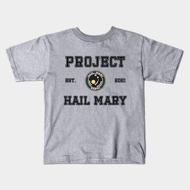 Project Hail Mary College/University Style Kids T-Shirt by neophlegm